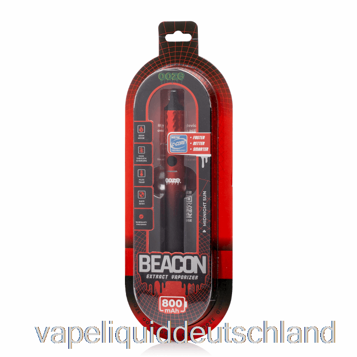 Ooze Beacon Extract Vaporizer Midnight Sun Vape Deutschland